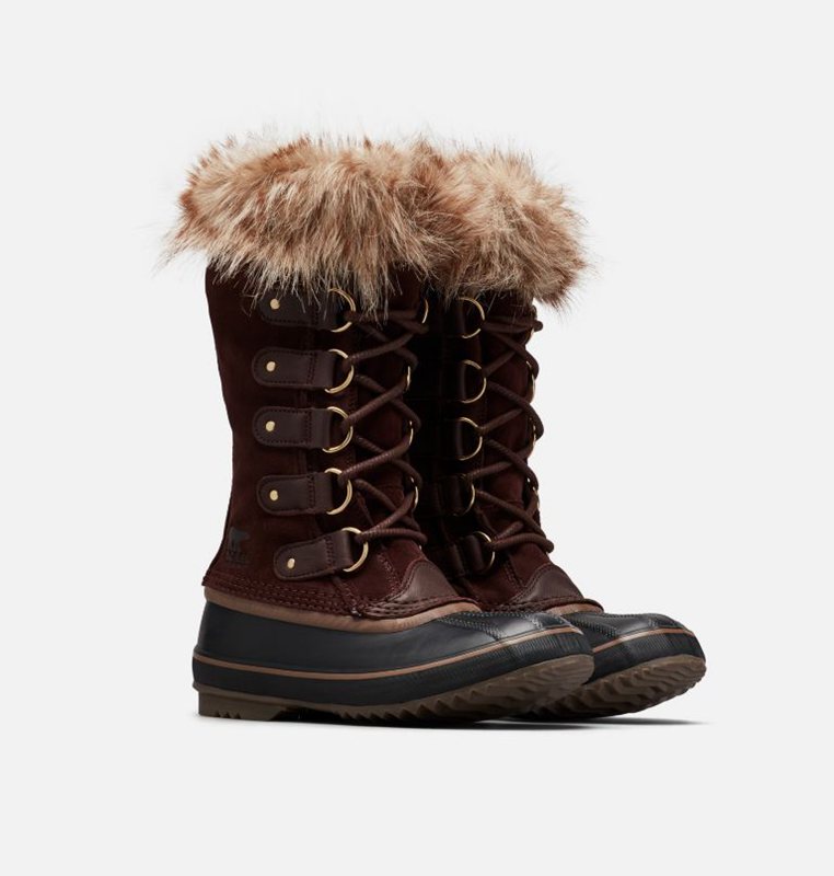 Sorel Joan of Arctic™ Low - Womens Snow Boots Dark Brown - 746290AMG